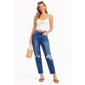 AMERICAN EAGLE Ripped Mom Jeans